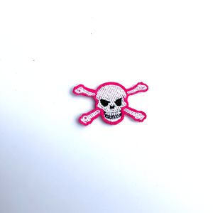 Hot pink skull