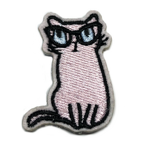 Cat with glasses