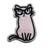 Cat with glasses