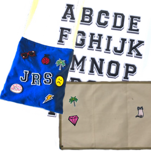 Tote + ext. alphabet + patch holder